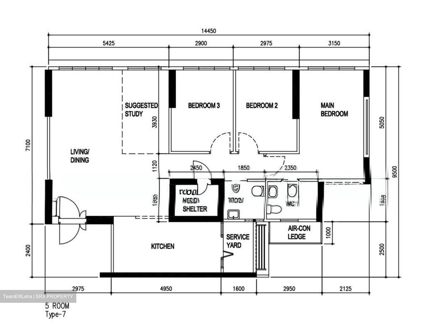 Blk 619A Tampines Greenverge (Tampines), HDB 5 Rooms #580820601